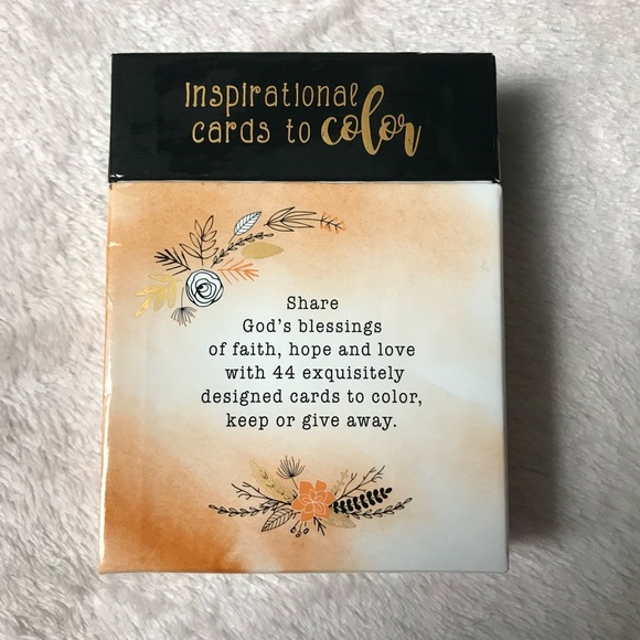 Faith Hope Love Coloring Cards - Inspirational Cards to Color New - Picture 2 of 10